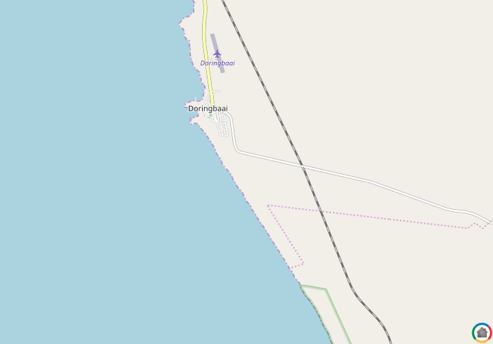 Map location of Doringbaai